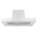 ZLINE 48" Ducted Professional Wall Mount Range Hood in Stainless Steel (KECOM-48)