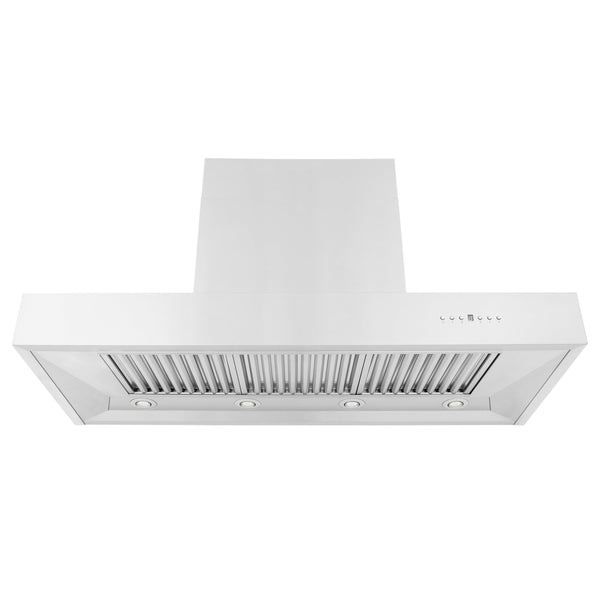 ZLINE 48" Ducted Professional Wall Mount Range Hood in Stainless Steel (KECOM-48)