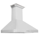 ZLINE 30 in. Wall Mount Range Hood in Stainless Steel with Built-in ZLINE CrownSound Bluetooth Speakers (KF2CRN-BT) side.