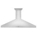 48" ZLINE CrownSound™Ducted Vent Wall Mount Range Hood in Stainless Steel with Built-in Bluetooth Speakers (KL3CRN-BT-48)