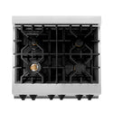 ZLINE 30" Range top view of cooktop.