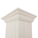 ZLINE 36" Ducted Vent Wooden Convertible Vent Wall Mount Range Hood in Cottage White (KPTT-36)
