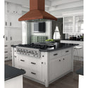 ZLINE Kitchen and Bath, ZLINE 36" Designer Series Copper Island Mount Range Hood (8KL3iC-36), 8KL3iC-36,
