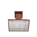 ZLINE Kitchen and Bath, ZLINE 36" Designer Series Copper Island Mount Range Hood (8KL3iC-36), 8KL3iC-36,