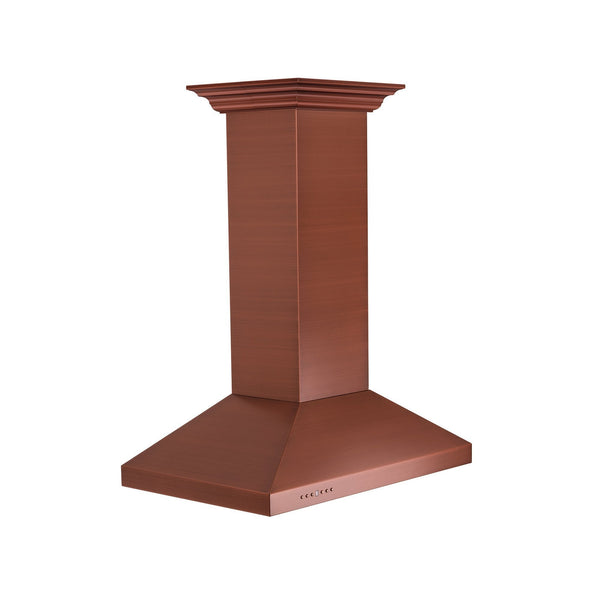 ZLINE Kitchen and Bath, ZLINE 36" Designer Series Copper Island Mount Range Hood (8KL3iC-36), 8KL3iC-36,