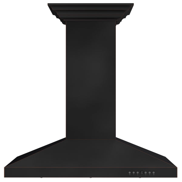 ZLINE Kitchen and Bath, ZLINE 36" Designer Series Oil-Rubbed Bronze Island Mount Range Hood (8KL3iB-36), 8KL3iB-36, ZLINE 36" Designer Oil-Rubbed Bronze Island Range Hood (8KL3iB-36)
