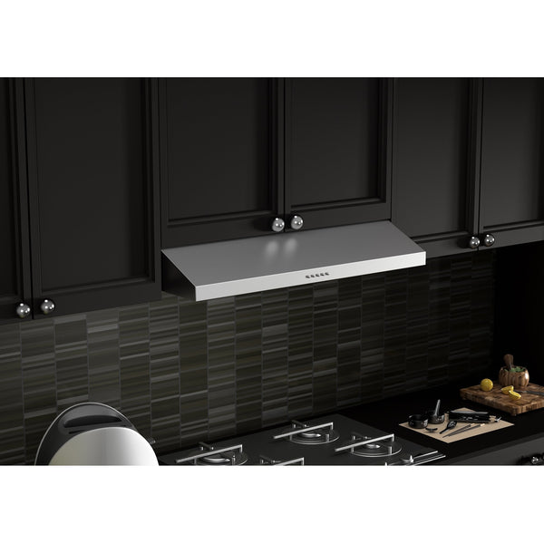ZLINE Kitchen and Bath, ZLINE 615 Under Cabinet Range Hood in Stainless Steel, 615-30,