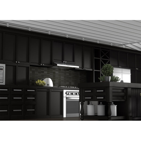 ZLINE Kitchen and Bath, ZLINE 615 Under Cabinet Range Hood in Stainless Steel, 615-30,
