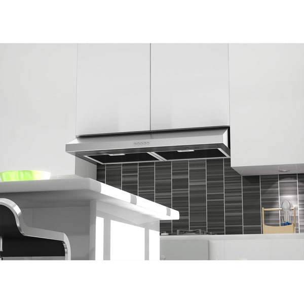 ZLINE Kitchen and Bath, ZLINE 615 Under Cabinet Range Hood in Stainless Steel, 615-30,