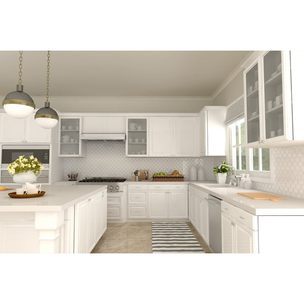 ZLINE Kitchen and Bath, ZLINE 615 Under Cabinet Range Hood in Stainless Steel, 615-30,