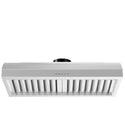 ZLINE 30 in. Ducted Under Cabinet Range Hood in Stainless Steel (627-30) front, under.