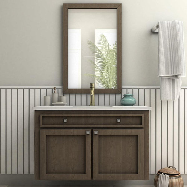 ZLINE Carnelian Bath Faucet (CRN-BF) Chrome in a luxury bathroom.
