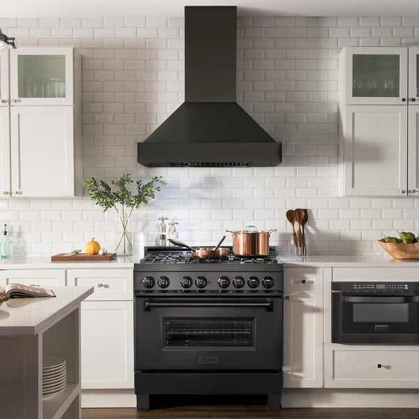 ZLINE Black Stainless Steel Wall Mount Range Hood (BS655N)-Range Hoods- ZLINE Kitchen and Bath
