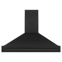 ZLINE 48" Black Stainless Steel Range Hood with Black Stainless Steel Handle (BS655-48-BS)