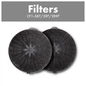 ZLINE Charcoal Replacement Filters for Models 587, 597, and 9597 (Set of 2) - Rustic Kitchen & Bath - Range Hood Accessories - ZLINE Kitchen and Bath
