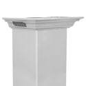 ZLINE Crown Molding in Stainless Steel with Built-in Bluetooth Speakers (CM6-BT-KN/KN4) - Rustic Kitchen & Bath - Range Hood Accessories - Rustic Kitchen & Bath