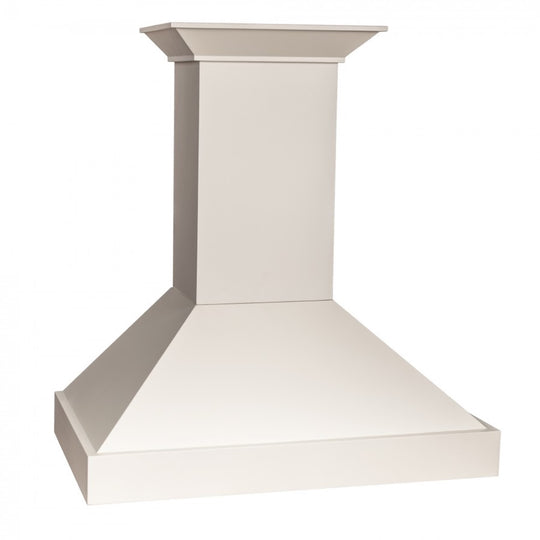 ZLINE 30 in. Ducted Wooden Wall Mount Range Hood in Cottage White (KBTT-30)