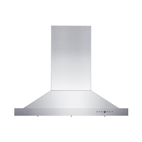 36 in. Ducted Island Mount Range Hood with Dual Remote Blower in Stainless Steel (GL2i-RD-36)