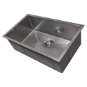 ZLINE 30 in. Meribel Undermount Single Bowl Satin Stainless Steel Kitchen Sink with Bottom Grid (SRS-30S)