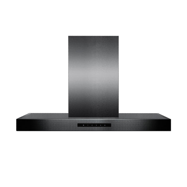 ZLINE Kitchen and Bath, ZLINE Island Mount Range Hood in Black Stainless Steel (BSKE2iN), BSKE2iN-30,