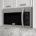 ZLINE Stainless Steel Over the Range Convection Microwave Oven with Modern Handle (MWO-OTR-30) 430-grade stainless steel exterior provides an easy clean-up and a timeless look in your kitchen