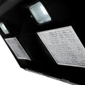 ZLINE's 30 inch over the range microwave (MWO-OTR-H-30) includes Cooktop Lighting to Easily illuminate your cooking space with 2 built-in lights