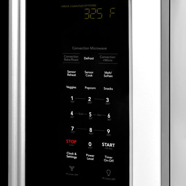ZLINE's 30 inch over the range microwave (MWO-OTR-H-30) features Easy One-Touch controls that allow you to quickly heat your favorite snacks and dishes
