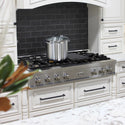 ZLINE 48 in. Legacy Gas Rangetop with 7 Burners and Porcelain Cooktop in Stainless Steel (RT48)