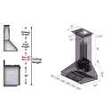 ZLINE Professional Wall Mount Range Hood in Stainless Steel with Built-in CrownSound® Bluetooth Speakers (667CRN-BT) - Rustic Kitchen & Bath - ZLINE Kitchen and Bath