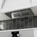 ZLINE Ducted Wall Mount Range Hood Insert in Stainless Steel (721)-Range Hoods- ZLINE Kitchen and Bath
