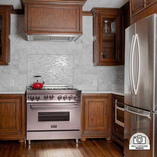 ZLINE Ducted Wall Mount Range Hood Insert in Stainless Steel (695)-Range Hoods- ZLINE Kitchen and Bath
