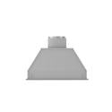 ZLINE Ducted Wall Mount Range Hood Insert in Stainless Steel (695) front above