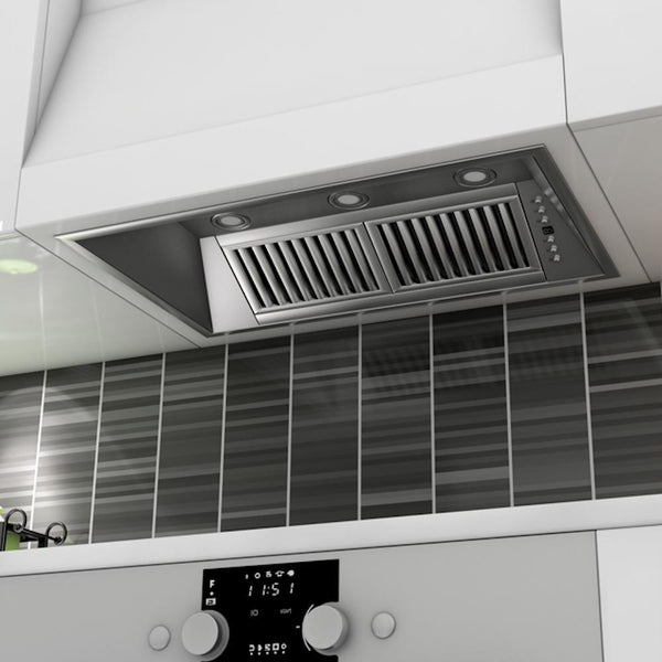 ZLINE Kitchen and Bath, ZLINE Range Hood Insert in Stainless Steel (721), 721-34,
