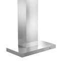 ZLINE 48" Convertible Vent Wall Mount Range Hood in Stainless Steel with Crown Molding (KECRN-48)