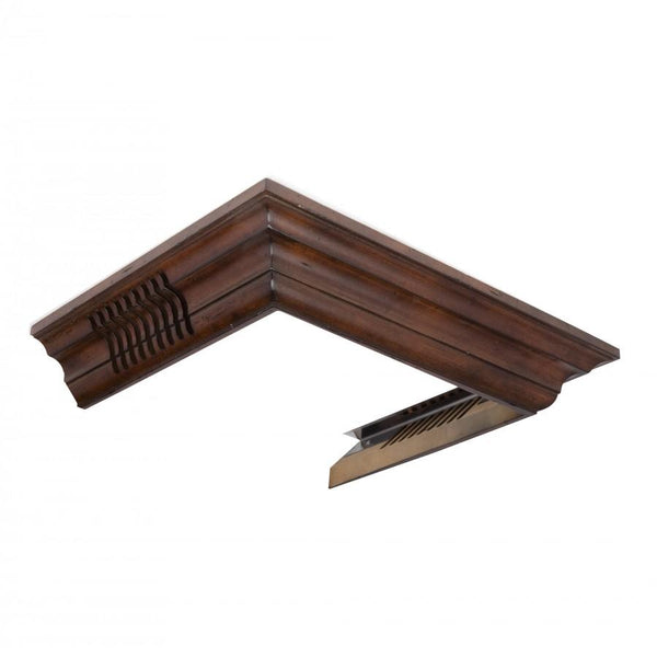 ZLINE Vented Crown Molding Profile 6 For Wall Mount Range Hood (CM6V-300W) - Rustic Kitchen & Bath - Range Hood Accessories - ZLINE Kitchen and Bath
