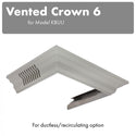 ZLINE Vented Crown Molding Profile 6 for Wall Mount Range Hood (CM6V-KBUU) - Rustic Kitchen & Bath - Range Hood Accessories - ZLINE Kitchen and Bath