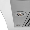 ZLINE Kitchen and Bath, ZLINE Wall Mount Range Hood in Stainless Steel with Built-in CrownSound® Bluetooth Speakers, KZCRN-BT-30,