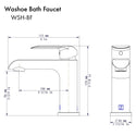 ZLINE Washoe Chrome Bath Faucet (WSH-BF-CH)