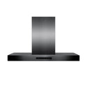 ZLINE 36" Convertible Island Mount Range Hood in Black Stainless Steel (BSKE2iN-36)
